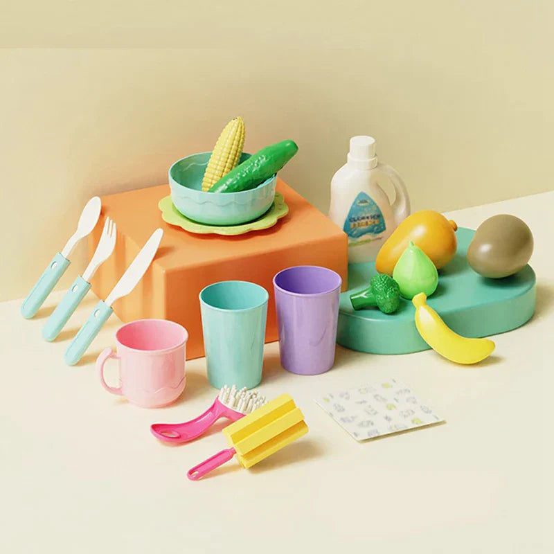 Children Kitchen – Water Fun & Learning - 2-in-1 Play Sink