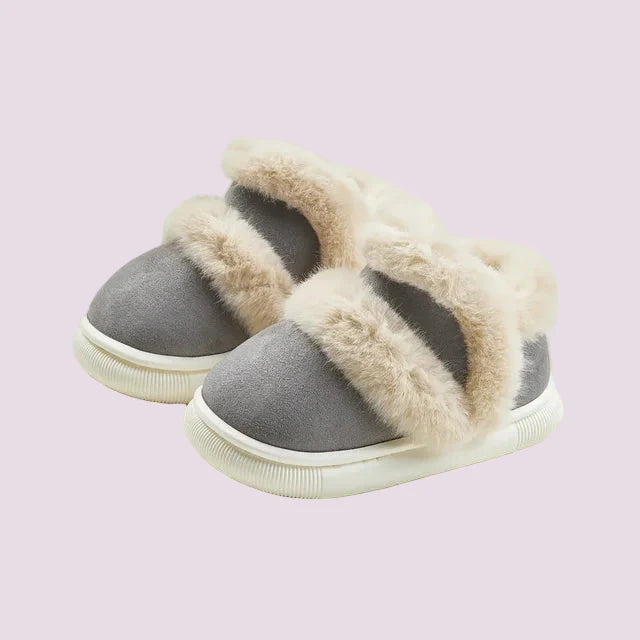 Little Steps – Warm & Stylish - Bagd Ankle Boots for Girls