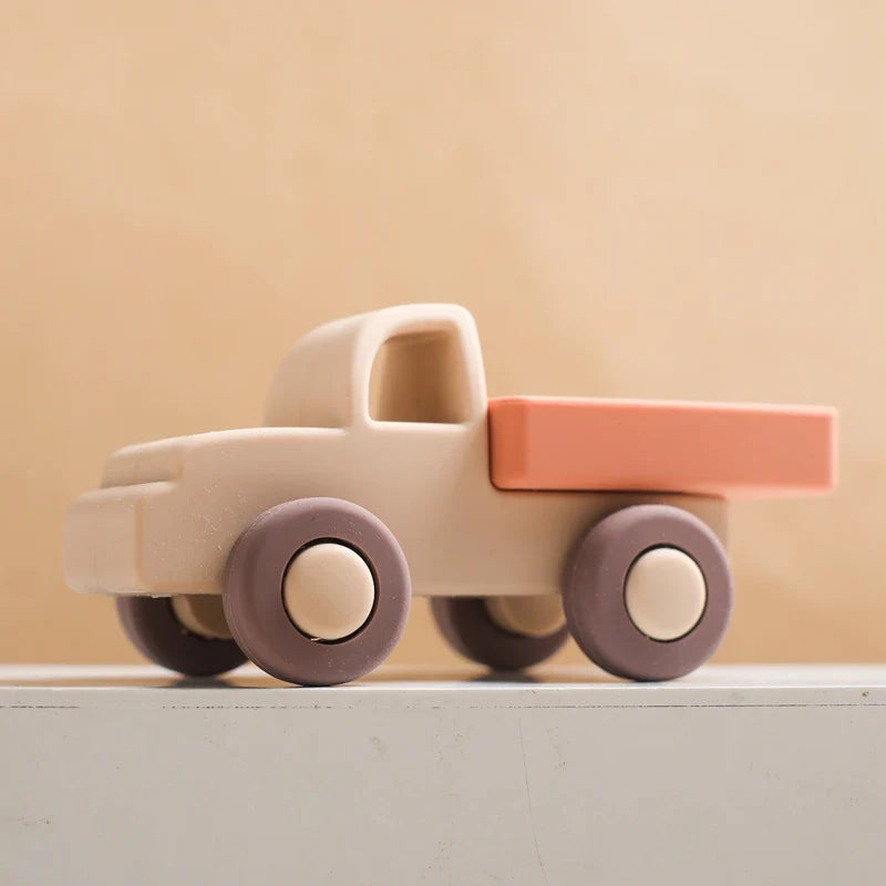Mini Motion™ – Rolling & Biting - Silicone Vehicle Toys