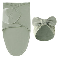 Thumbnail for DreamNest – Peace & Comfort – Luxury Swaddle Blanket with Hat