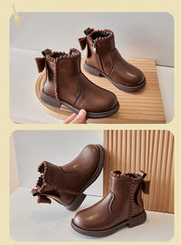 Thumbnail for Mini Fashion – Comfort & Style - Leather Ankle Boots