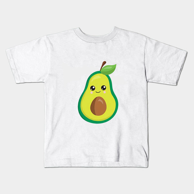 Mini Fashion™ - Matching With The Family - Avocado T-shirt White