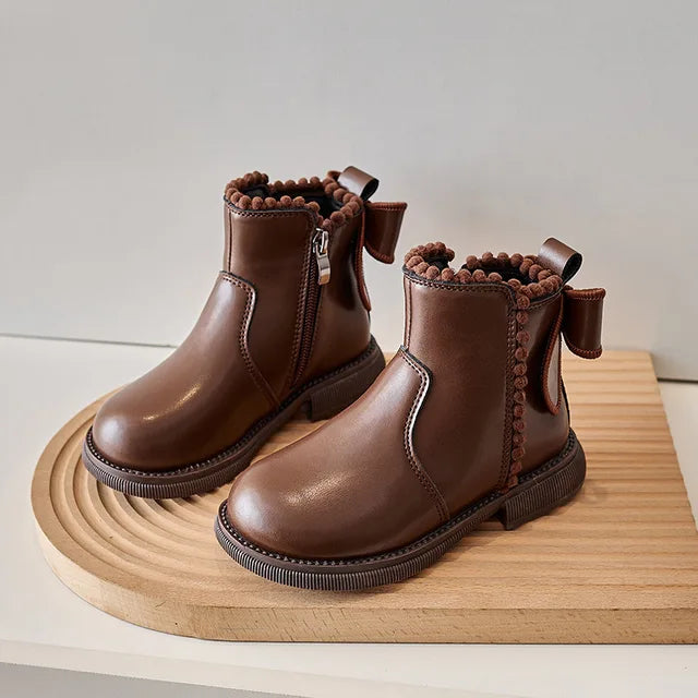 Mini Fashion – Comfort & Style - Leather Ankle Boots