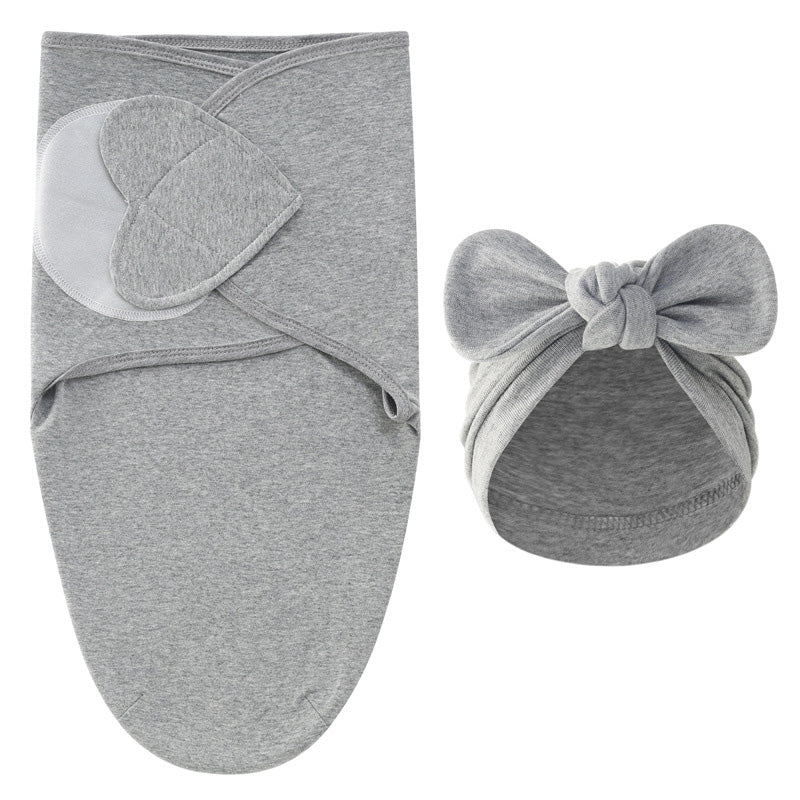 DreamNest – Peace & Comfort – Luxury Swaddle Blanket with Hat