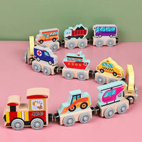 Thumbnail for Tiny Express™ – Colors & Shapes - Wooden Train Toys