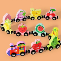 Thumbnail for Tiny Express™ – Colors & Shapes - Wooden Train Toys