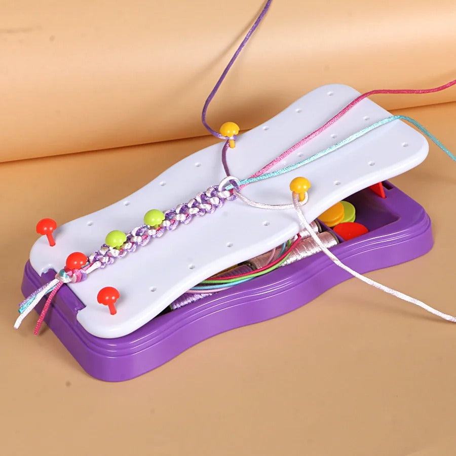 Craft Kids – Creative & Learning – Knitting Bracelet Set for Children