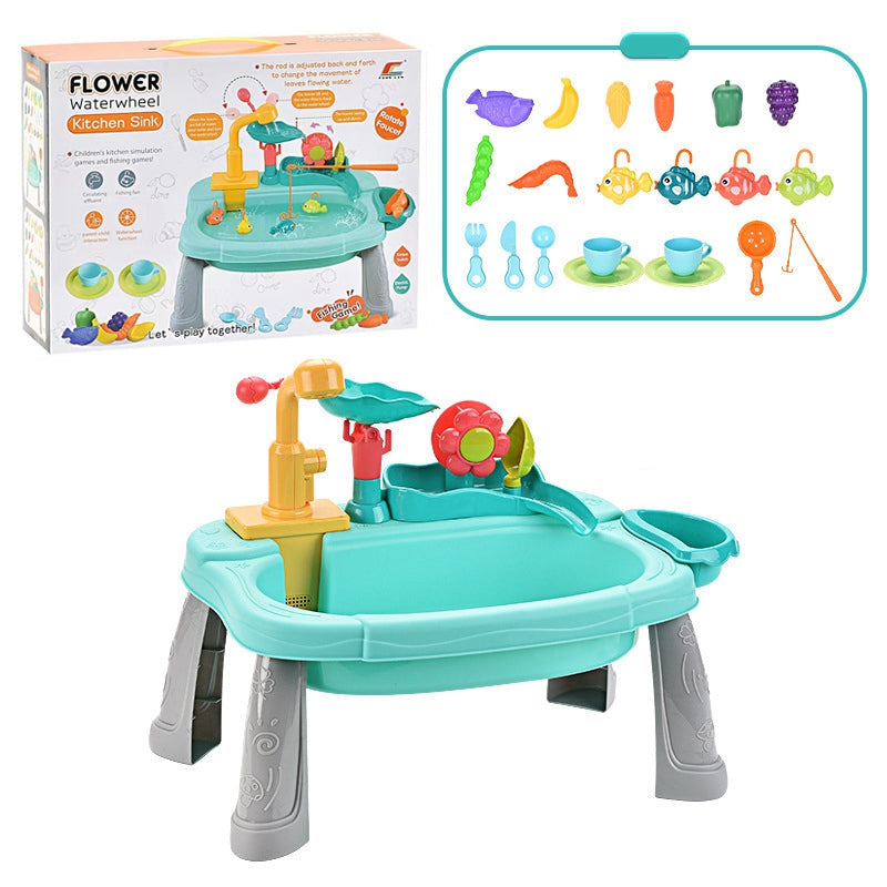 SinkPlay – Imagination & Development – 2-in-1 Play Sink & Fishing Game