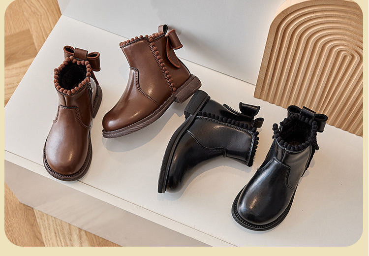 Mini Fashion – Comfort & Style - Leather Ankle Boots