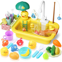 Thumbnail for Children Kitchen – Water Fun & Learning - 2-in-1 Play Sink