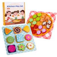 Thumbnail for Woods™ - Stimulate Creativity & Motor Skills - Children's Pizza & Cookie Set