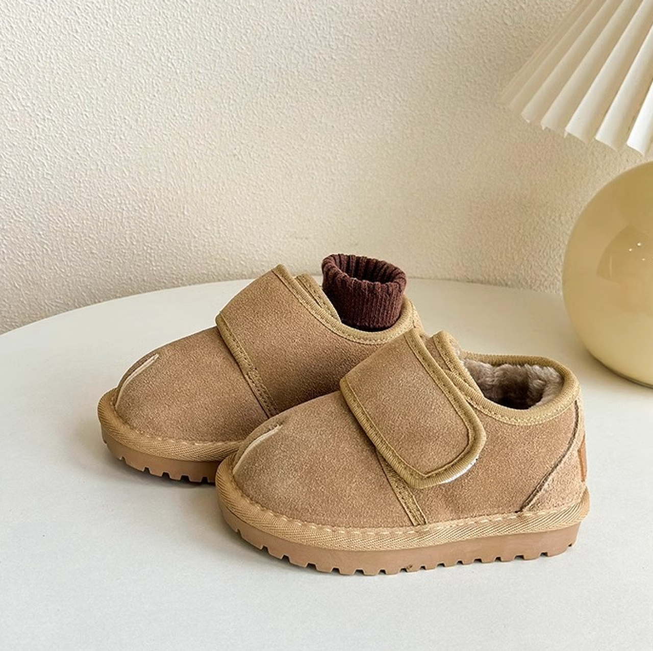 CozyStep Kids – Warm & Independent - Djamena Velcro Shoes