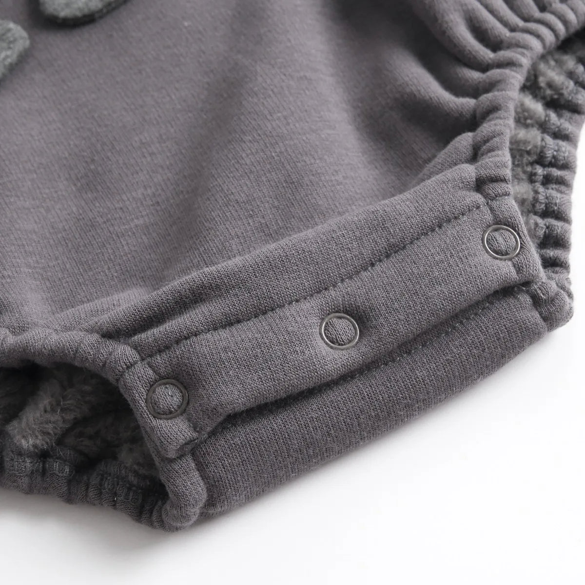 Mini Fashion – Soft Fleece Onesie with Dino Print