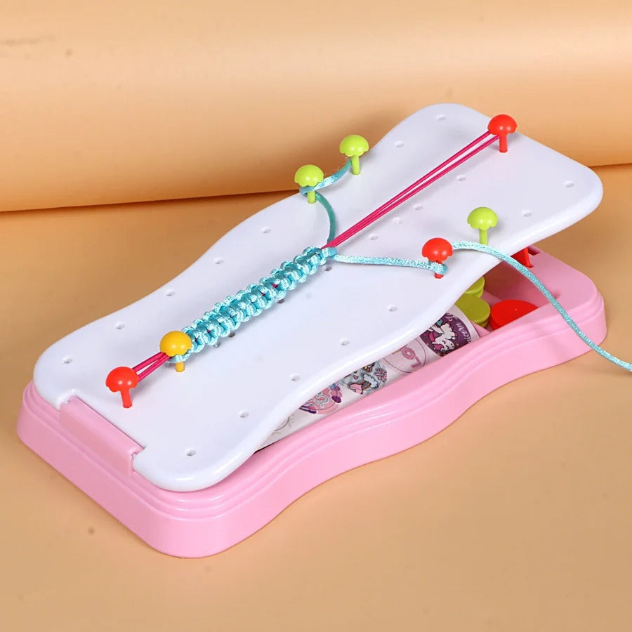 Craft Kids – Creative & Learning – Knitting Bracelet Set for Children