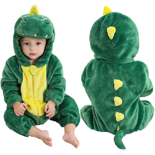 Mini Fashion - Durable & Washable - Animal Romper Onesie (0-24 months)
