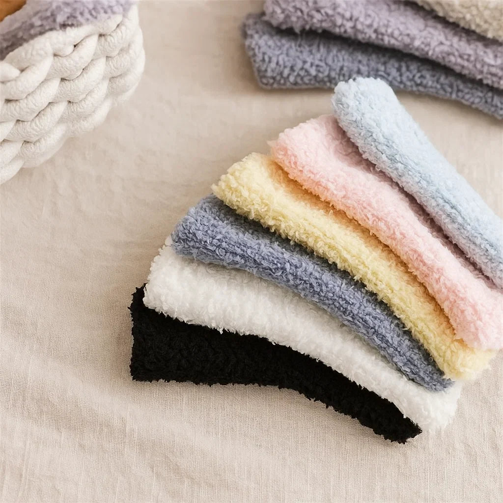 SnuggleBoo – Warm & Soft – Fleece Baby Socks