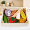 MiniChef – Fun & Creative – Wooden Magnetic Kitchen Play Set