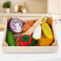 Thumbnail for MiniChef – Fun & Creative – Wooden Magnetic Kitchen Play Set