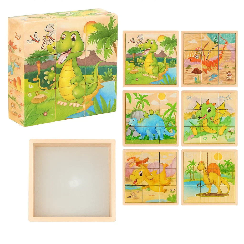 CubePuzzle – Fun & Educational - 3D Wooden Blocks Puzzle