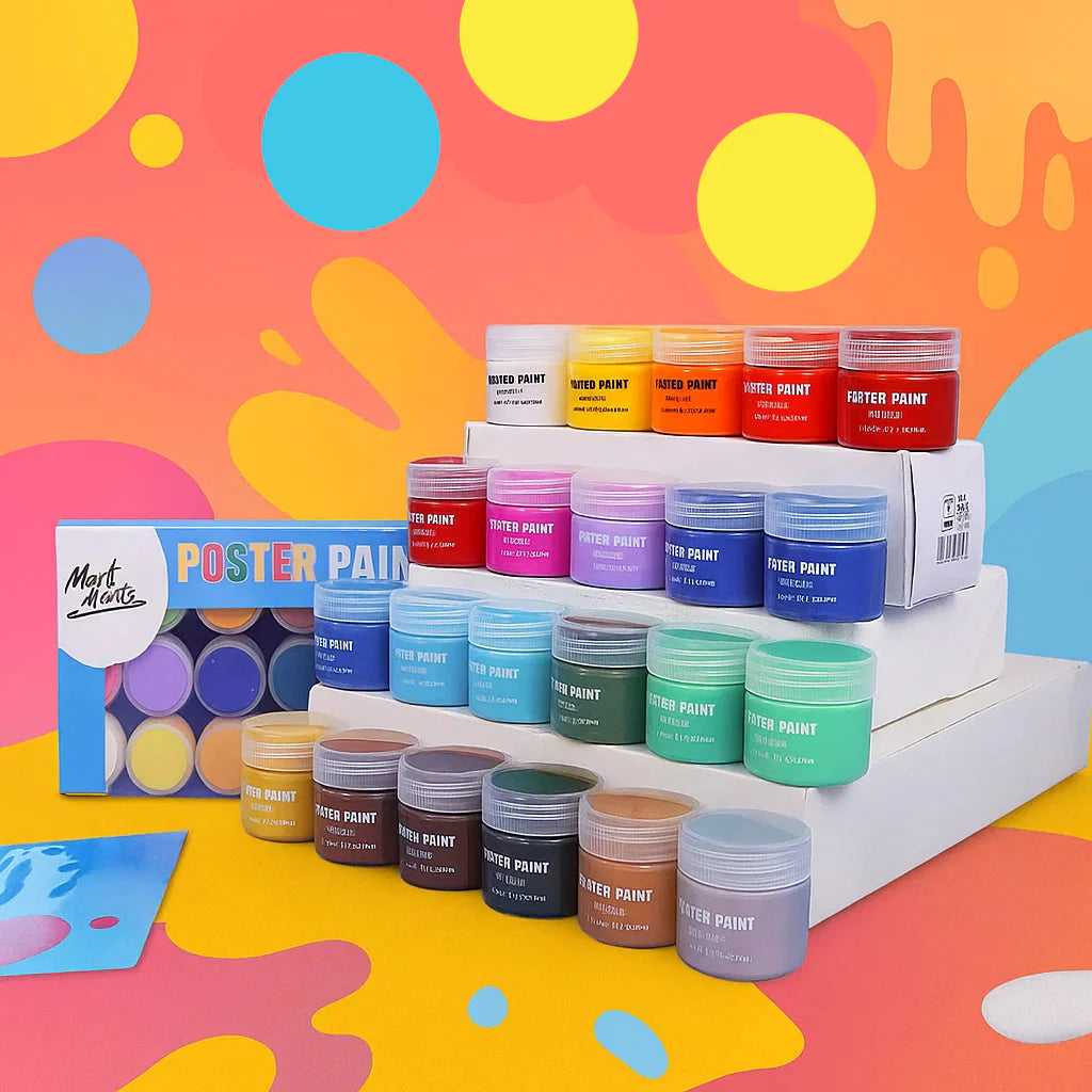 PaintJoy – Colorful and Creative – Finger Paint and Gouache Set