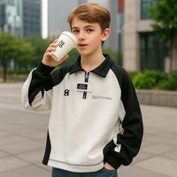 Thumbnail for MiniFashion – Playful & Classic – Cotton Sweater