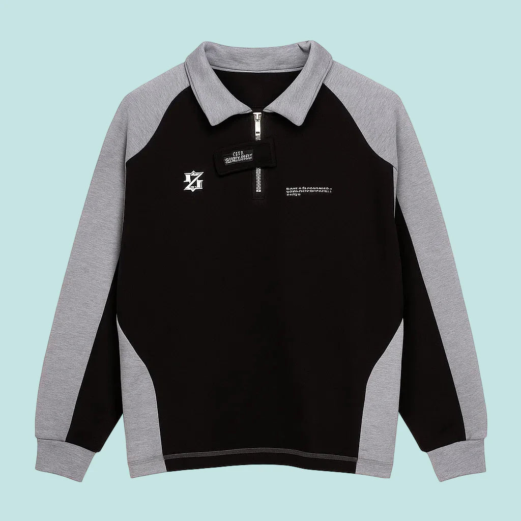 MiniFashion – Playful & Classic – Cotton Sweater