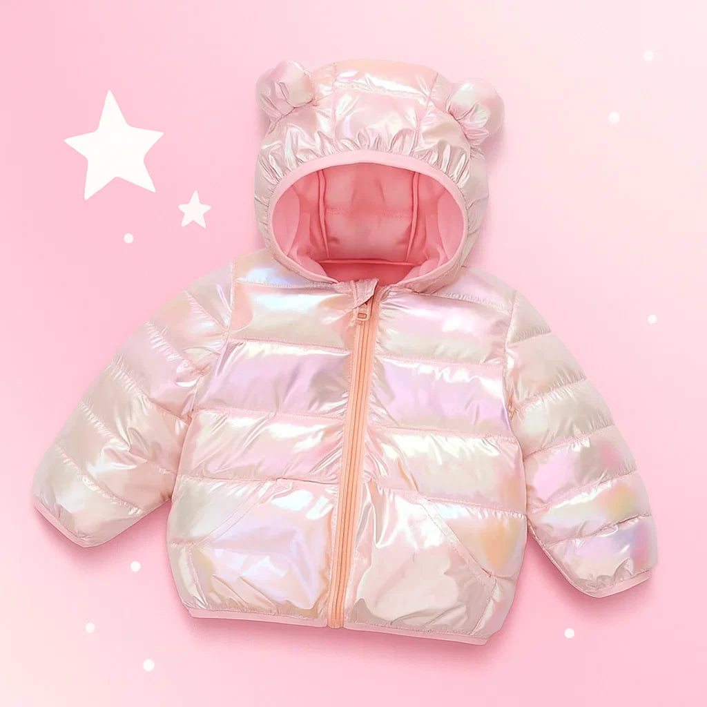CuddleCoat  – Thick Padded Jacket with Bear Hood
