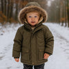 CozyTrend – Elegant & Warm – Parka Winter Coat with Fur Collar