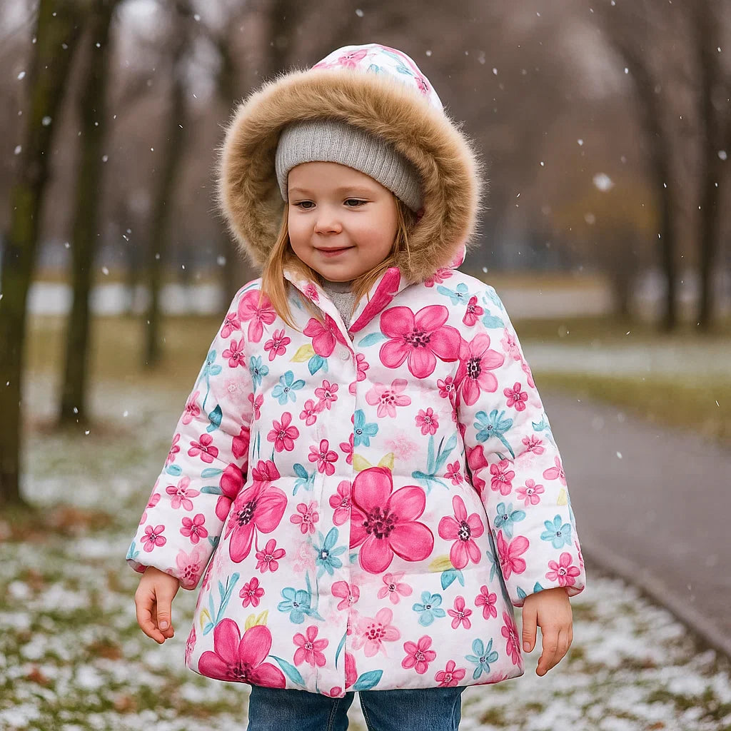 CozyTrend – Elegant & Cozy – Quilted Winter Coat for Girls