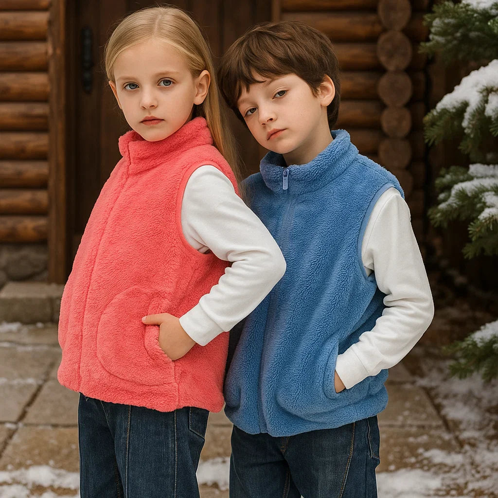 MiniWarm – Light & Insulating - Vest with Thickened Fleece Lining