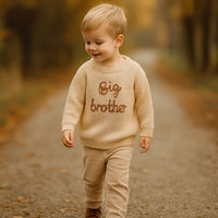 Thumbnail for MiniTrend – Cozy & Modern – Children's Sweater with 'Big Brother'