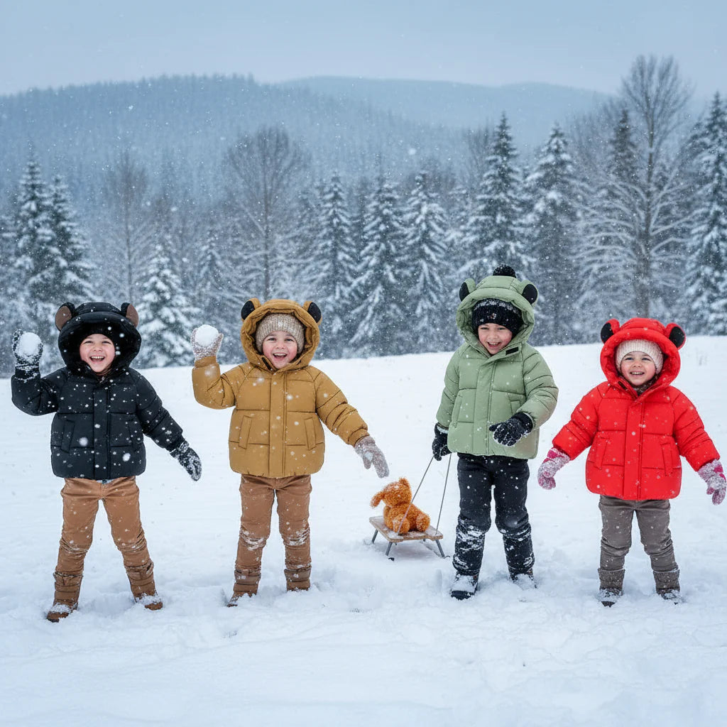 CozziBun – Warm & Cute – Winter Coat with Hood