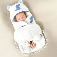 Thumbnail for SnuggleBear – Comfort & Convenience – Cotton baby swaddle blanket for swaddling