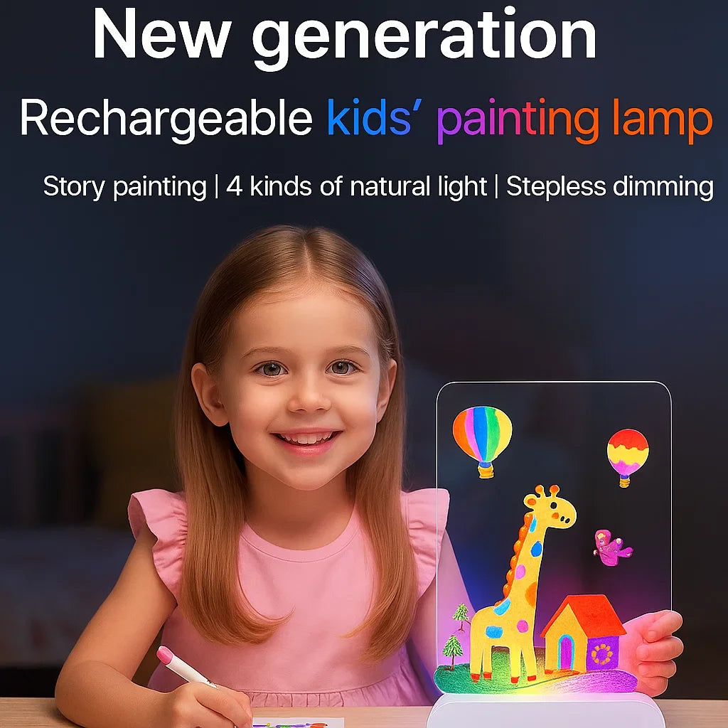 DrawingLight - Illuminated Fantasies - Drawing Board with LED
