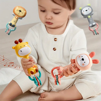 Thumbnail for TinyZintuig β Safe & Instructive - Baby Rattle for Sensory Development