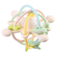 Thumbnail for Sensory Rattle Ball™ – Soft Grab Fun - Baby Silicone Teething Toys
