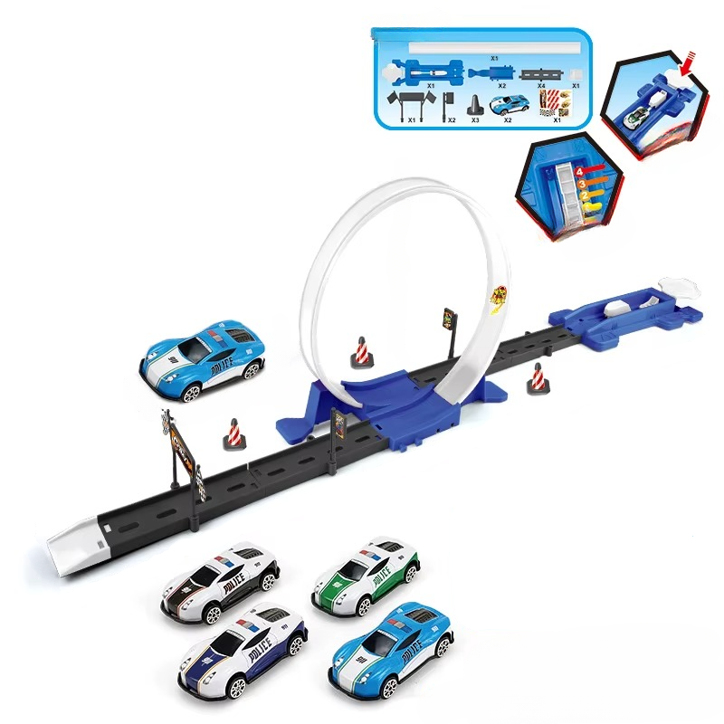 Double Race Track™ - Creative & Fun - Looping Race Track