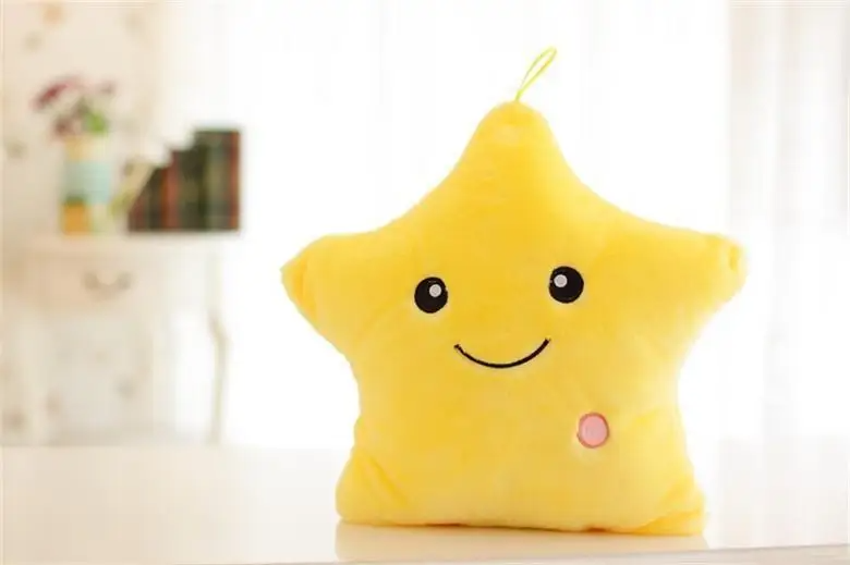 Glow Star Pillow™ – Star fun in bed - Luminous Stuffed Pillow