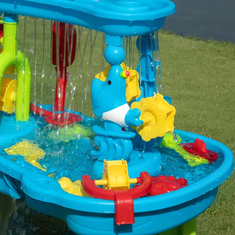 AquaPlay – Summer Fun & Discovery - 3-Layer Sand and Water Play Table