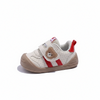 KinderMove – Sturdy & Supple - Velcro Sneakers with bear pattern