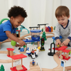 Woods – Stylish & Educational - Wooden Public Transportation Play Set