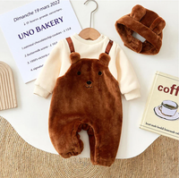 Thumbnail for MiniSnow – Cozy & Protective – Plush Romper & Hat