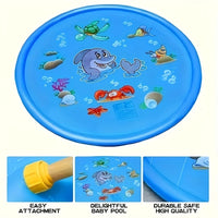 Thumbnail for Water Fun Pad™ – Summer Party Lawn - Fountain Water Pool