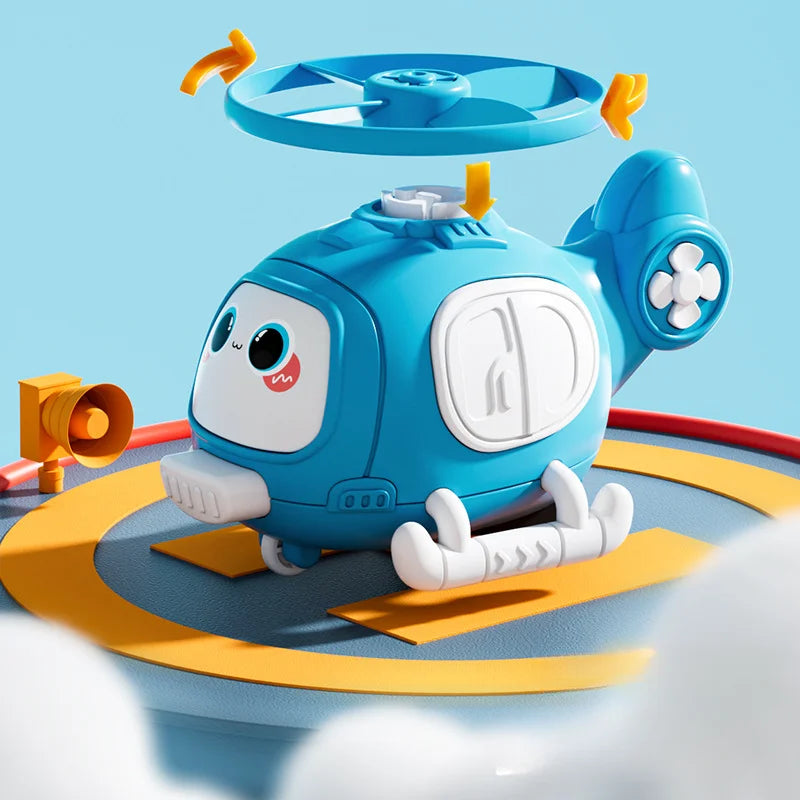 Hover Buddy™ – Airy Smiles – Cartoon Helicopter