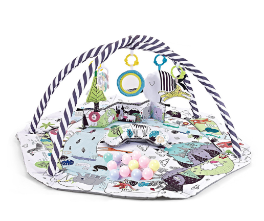 SensoryHaven – 8-in-1 Growth & Play – Baby Play Mat
