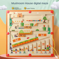 Thumbnail for Magnetic Maze™ - Colorful Counting Fun - Wooden Magnetic Puzzle