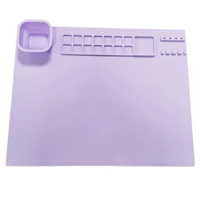 Canvas Matβ’ - Cleaning is a breeze - Paint Placemet