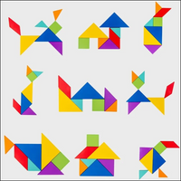 Thumbnail for Woods™ - Stimulate Logical Thinking - Wooden Tangram Puzzle
