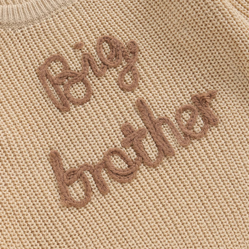 MiniTrend – Cozy & Modern – Children's Sweater with 'Big Brother'