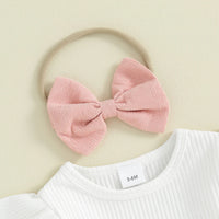 Thumbnail for Mini Fashion™ – Kombinasjon av topp og skjørt og hårbånd.